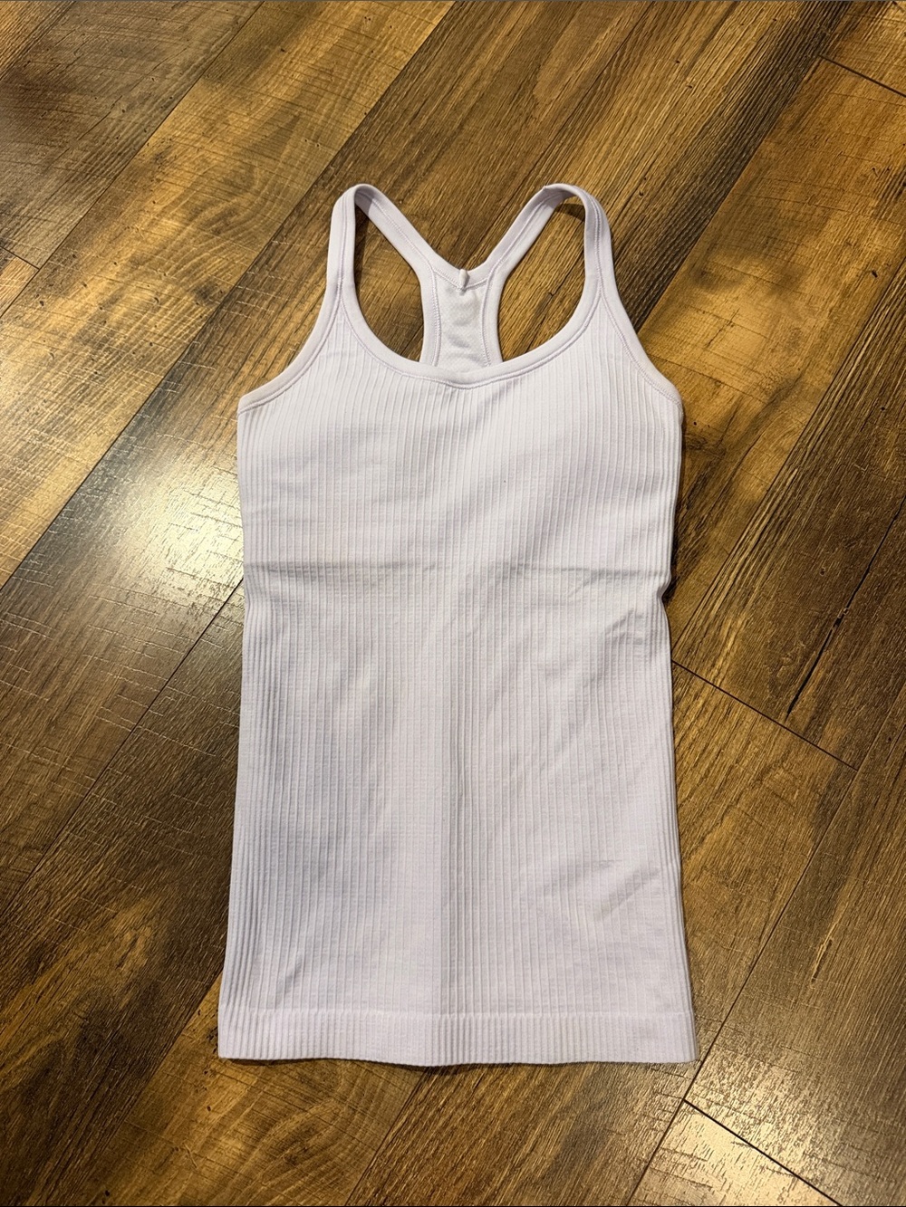 Lululemon Women's Ribbed Racerback Tank Top - light purple